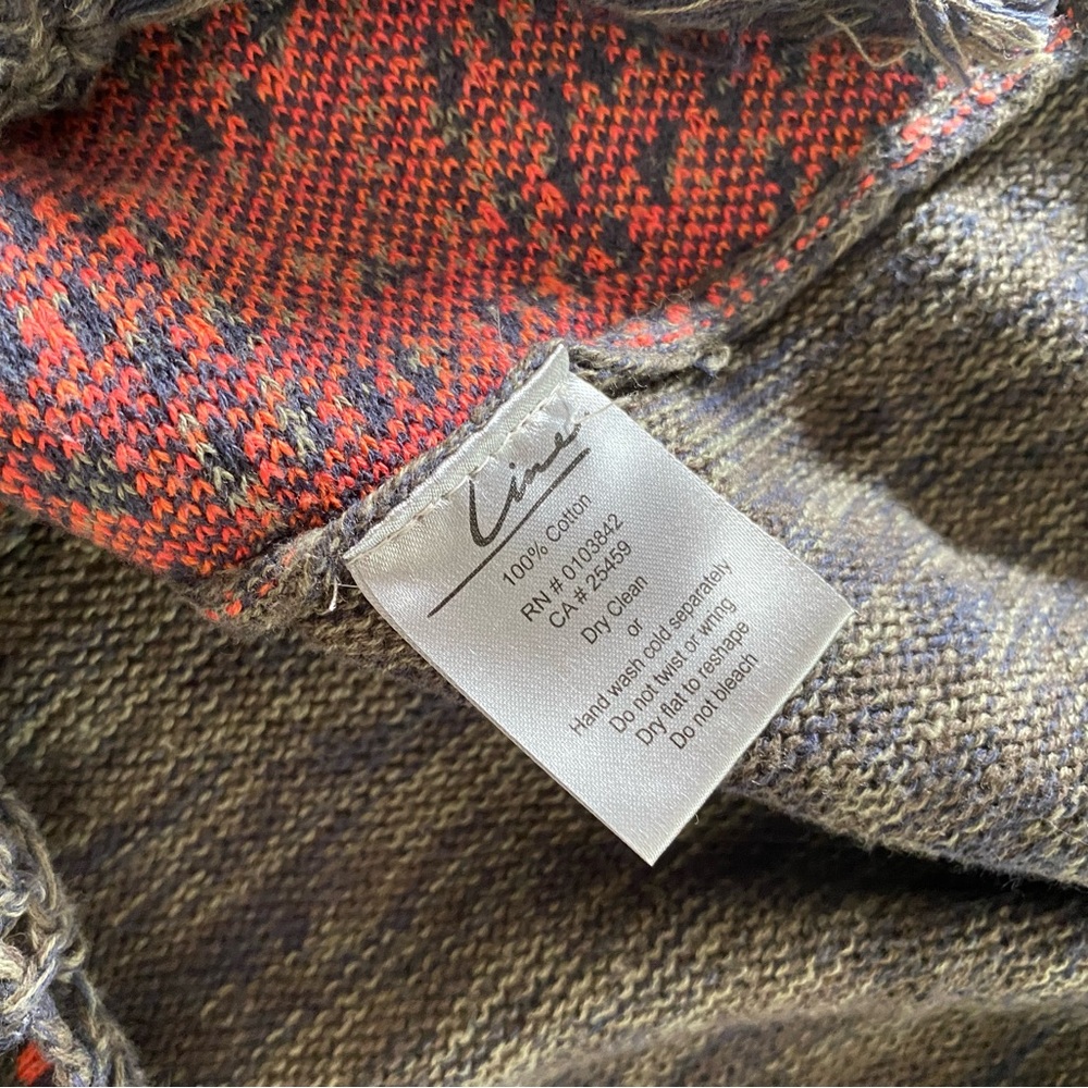 Anthropologie, Green Knitted Boho Shrug, Size S - Picture 7 of 8